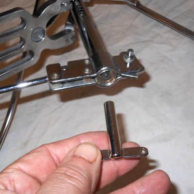 Vintage 1976 Rogers Memriloc era SWIVOMATIC Hi-Hat Stand Like Charlie Watts! image 4