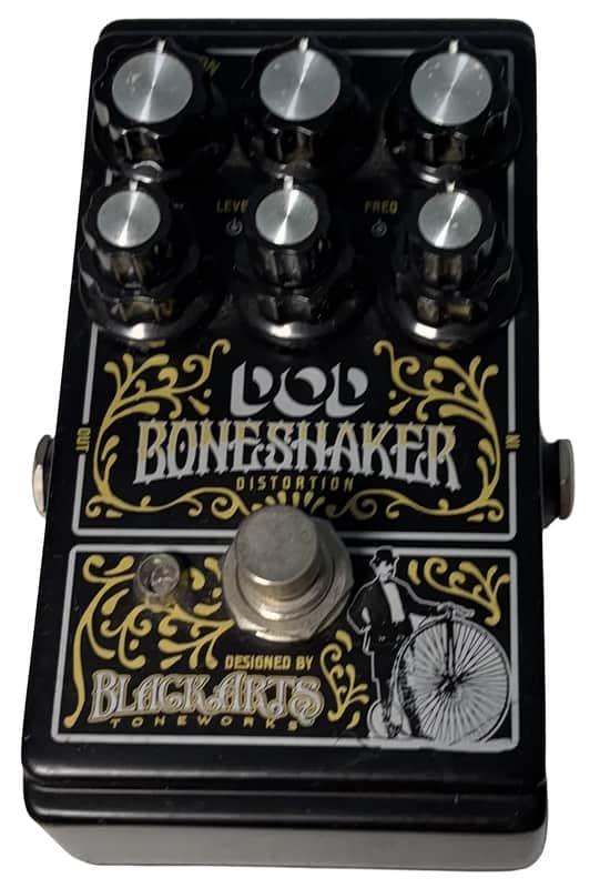 DOD Boneshaker Signature Designer Distortion 2010s - Black/Graphic image 1