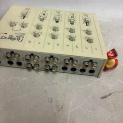 Roland MX-5 Stereo 4-Channel Mixer Vintage Audio Mixing Console from Japan image 3