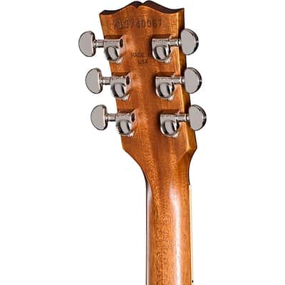 Gibson Les Paul Standard 60s Faded Electric Guitar with Hard Shell Case - Vintage Bourbon Burst - LPS6F01FBNH image 8
