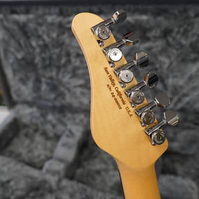 Schecter USA CUSTOM SHOP Traditional Vintage Red SSS 6-String w/ Black Tweed Case (2024) image 3