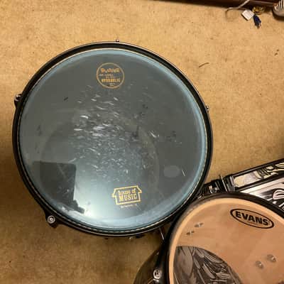 First Act MD7014 drums Evans heads, snare, kick, 1 rack and 1 floor tom image 4