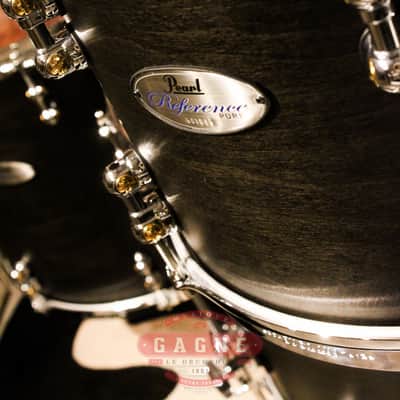 Pearl Reference Pure 8-piece Matte Black Mist Drum Set image 10