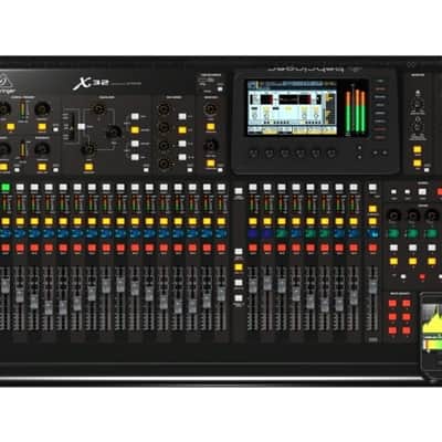 Behringer X32 Mixer Digitale 32 Preamplificatori Midas 2 Aes50 Supermac Klark Teknik 40 In 25 Bus image 3