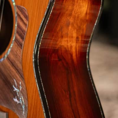 Taylor Next Generation PS14ce Presentation Series Grand Auditorium Acoustic/Electric Guitar - Honduran Rosewood/Sinker Redwood with Hardshell Case image 16