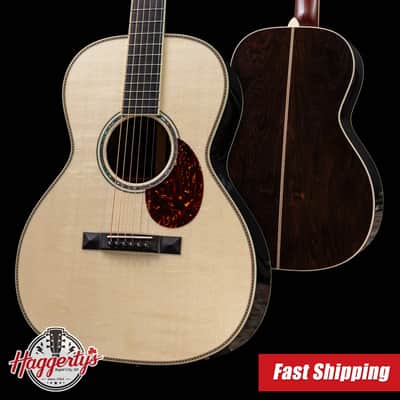 Santa Cruz H13 Acoustic Guitar - Bearclaw German Spruce/African Blackwood with Hardshell Case