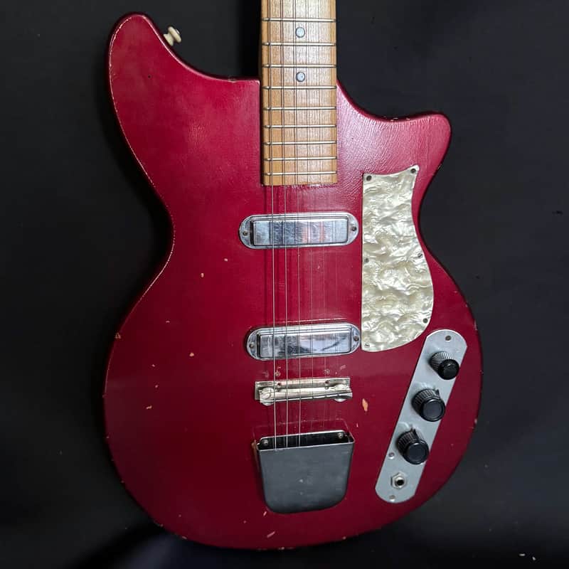Premier Multivox Royalist Guitar - Maple Neck, Original Finish - Well Padded Gig Bag - 1962 image 1