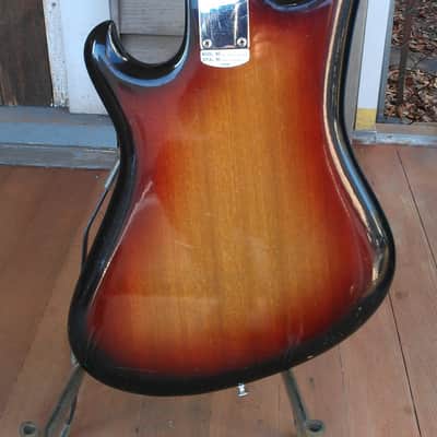 1967 Teisco EBX200 Bass  Sunburst-Mezurashi! image 4