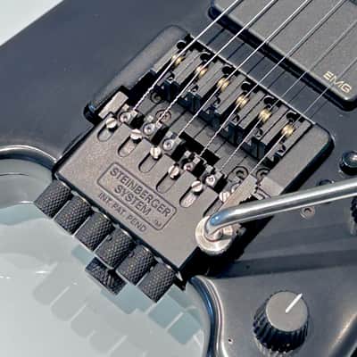 *Collector Alert* CLEANEST 1990 Steinberger USA GL-4T Black GL Headless Guitar with Emg Pickups, Trans-Trem, Fully Serviced, Gig Bag Included INCREDIBLE ORIGINAL CONDITION image 6