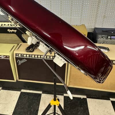 Fender MIM Standard Stratocaster with Maple Fretboard 2001 Midnight Wine image 11