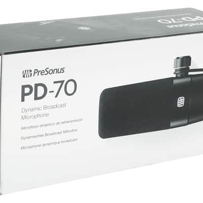 Presonus PD-70 Dynamic Cardioid Broadcast Mic Podcast Recording Microphone image 12