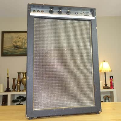 Guild Model Three 1x15 Bass Cabinet 1970's black image 1