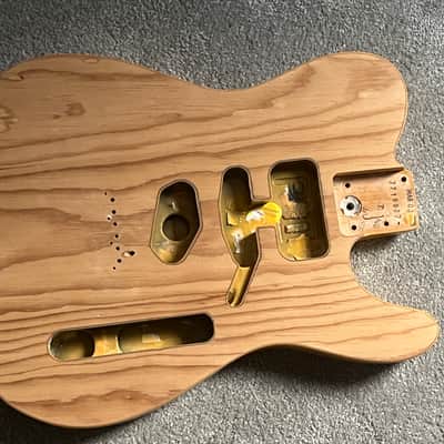 Fender American Professional II Telecaster guitar body unfinished image 1