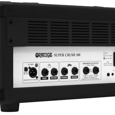 Orange Super Crush 100 Head Black image 4