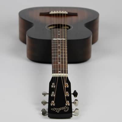 Godin Mahogany Parlor Acoustic-electric Guitar - Black Burst 2024 (052554) image 8