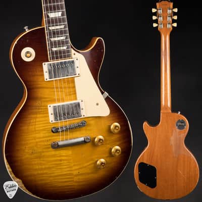 2022 - Gibson Custom Shop Murphy Lab '59 Les Paul Standard Ultra Heavy Aged - Kindred Burst image 1