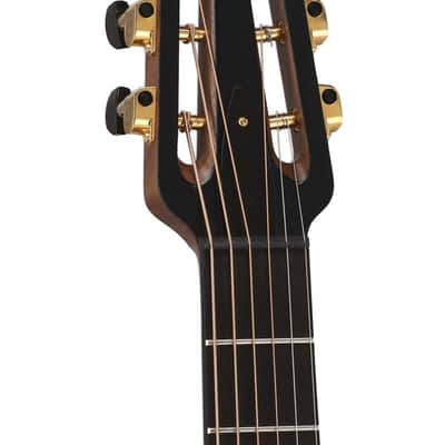 Adamas by Ovation U581T-FM Carbon Fiber Top Mid-Depth Non-Cutaway 6-String Acoustic-Electric Guitar w/ABS Case image 12