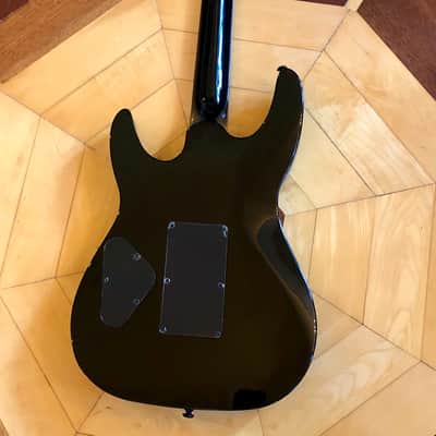 NEW DBZ Barchetta Neck Thru Electric Guitar- Floyd Rose-Trans Blue, Skull Gloss Korea image 11