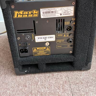 Markbass Micromark 801 60-Watt 1x8" Bass Combo 2010s - Black image 3