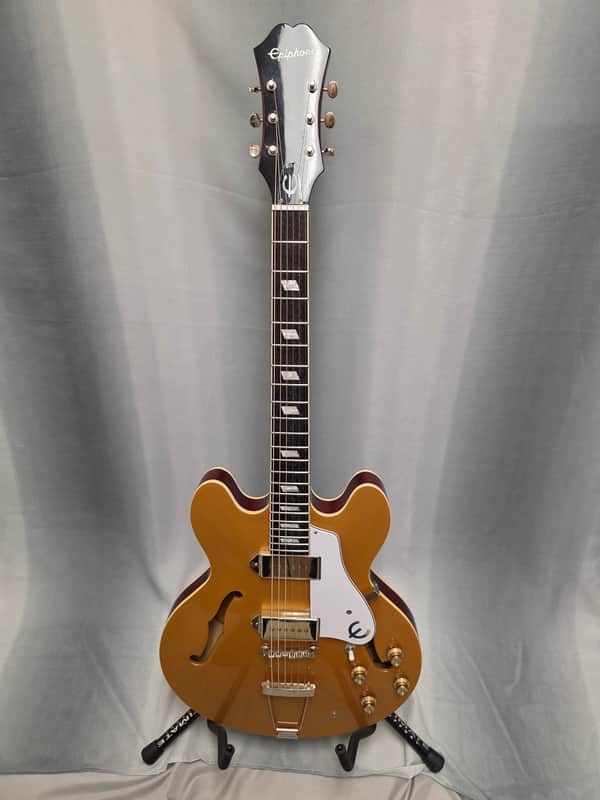 Epiphone Casino Reissue with Rosewood Fretboard 2005 - 2018 - Metallic Gold image 1