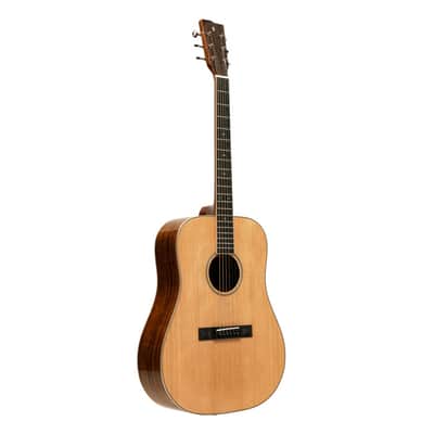 Stagg Dreadnought Acoustic Guitar With Spruce Top Series 45 Natural Acacia image 2