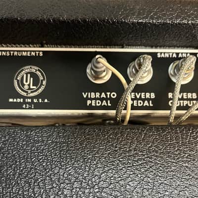 1967 Fender Blackface Twin Reverb Combo Amp image 13