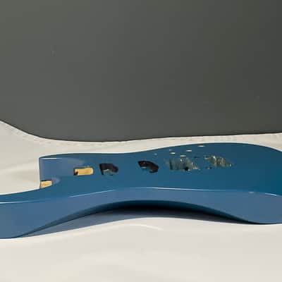 1980's Kramer USA Pacer Custom II Flip Flop FF Blue Guitar Body Floyd Ready image 22