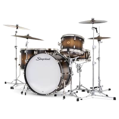 Slingerland Radio King Outfit 24-13-16-18x14in - Black and Gold image 2