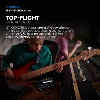 BOSS GT-1000CORE Guitar Effects Processor in a Compact Pedal | Unlimited Sound Creation | Unmatched Sound Quality with 32-Bit AD/DA | 32-Bit Floating-Point Processing | Cutting-Edge AIRD Technology image 3
