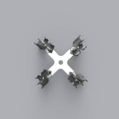 Immagine ORTF 3D Cross Microphone Mount for Spacial Audio - 3