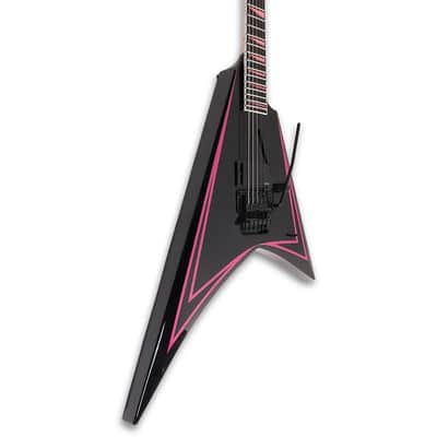 ESP Edwards E-AL-166 Pink Sawtooth Alexi Laiho Signature Lefty