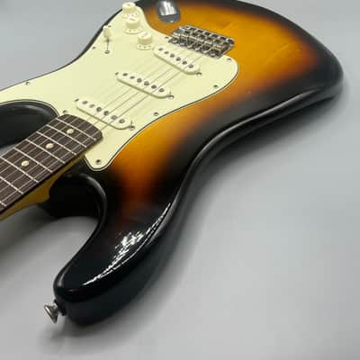Warmoth S-Type - Three Tone Sunburst - Lightly Aged Nitro finish image 2