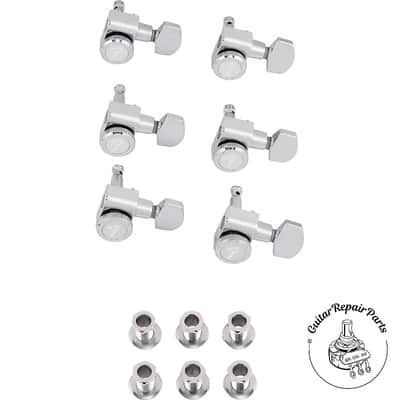 Fender Locking Staggered Tuning Machines 0990818100 - Polished Chrome image 3