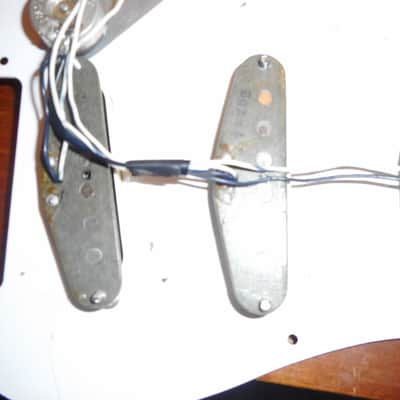 Fender 1982 57 reissue Complete pickguard (Grey Bottom Pickups) RARE 1982 image 4