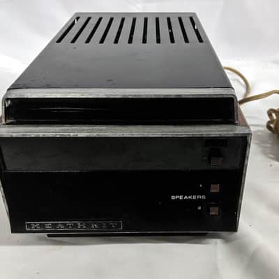 RARE Vintage Heathkit Power Amplifier AA-1506 Black/Woodgrain 1975