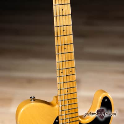 Shabat Lion Standard 1pc Swamp Ash & Maple w/ Lollar Vintage T’s – Butterscotch image 4