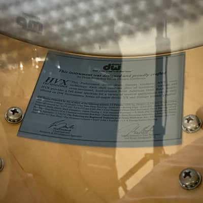 DW Performance Series 6.5x14 Snare Drum - Ebony Stain image 9