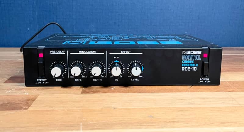Boss RCE-10 Micro Rack Series Digital Chorus Ensemble - Black image 1