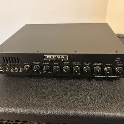 Mesa Boogie Subway bass 800 +, 2-10" cab and 1-15" cab 2020 - Black image 2