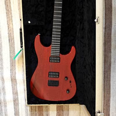 Marchione Uni-Body Neck-Through – Venetian Red – 2000s Boutique Electric Guitar image 9