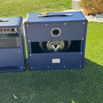 Marshall Studio Classic SC20C "JCM 800 Lead Series" 20-Watt 1x10" Guitar Combo 2020 W/ Matching 1x12 SC112 EXT Cabinet - - Present - Navy Blue Levant image 13