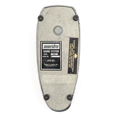 Vintage Maestro Boomerang BG-2 – Dual Wah & Volume Pedal with Soulful Sweep image 9