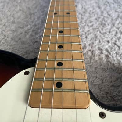 Fender Standard Telecaster 2012 Sunburst MIM Maple Fretboard Guitar + Gig Bag image 9