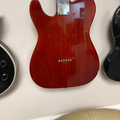 Fender American Select Carved Top Koa Telecaster 2012 - Sienna Edge Burst image 3