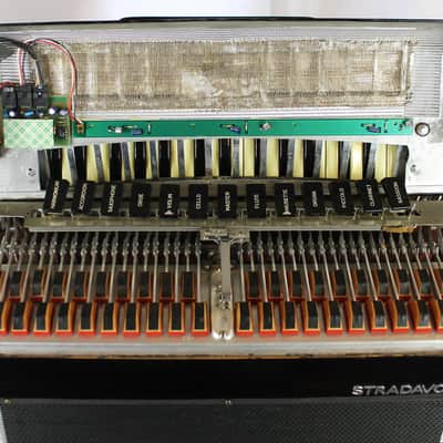 8182 - Black Stradavox Tone Chamber Piano Accordion LMMH 41 120 image 9