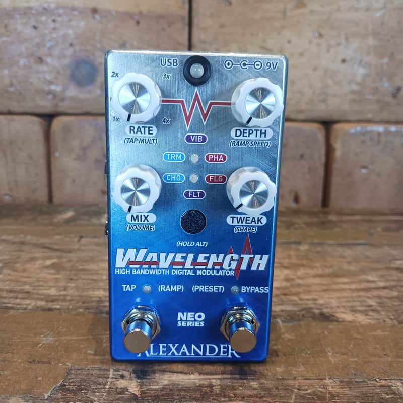 Alexander Pedals Neo Series Wavelength High Bandwidth Digital Modulator Pedal image 1