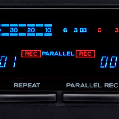 TEAC - W-1200 - Double Cassette Deck - Black image 2