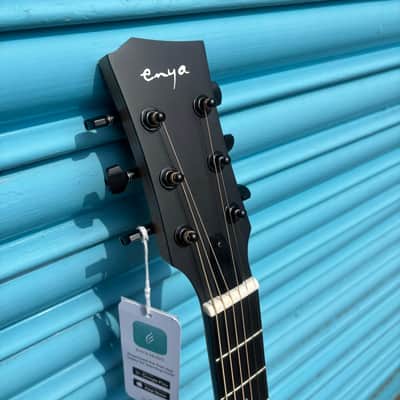 Enya EGA-X1 Pro EQ Electro- Acoustic Guitar With Effects Inc. Padded Gig Bag and Accessories image 8