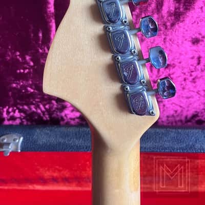 1975 Fender Stratocaster Hardtail Custom Colour Olympic White RARE WOODSTOCK HENDRIX image 6