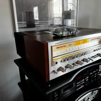 Pioneer SX-1250 160-Watt Stereo Solid-State Receiver 1976 - 1978 - Silver image 3